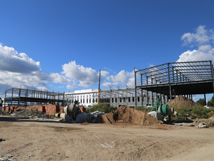 承德亞歐果仁有限公司在建杏核破碎、杏仁脫苦車間項(xiàng)目初見(jiàn)規(guī)模